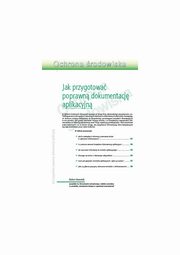 ksiazka tytu: Jak przygotowa dokumentacje aplikacyjn do konkursu o dotacj z Unii? autor: Robert Baraski