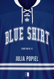 Scars on Ice Tom 2 Blue Shirt, Julia Popiel