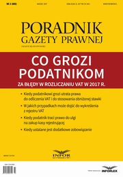 Co grozi podatnikom za bdy w rozliczaniu VAT w 2017 r. (PGP 3/2017), Tomasz Krywan