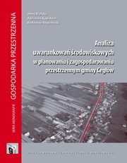 Analiza uwarunkowa rodowiskowych w planowaniu i zagospodarowaniu przestrzennym gminy Cegw, Anna Bielska, Adrianna Kupidura, Radosaw Rogoziski
