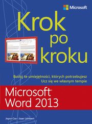Microsoft Word 2013 Krok po kroku, Joan Lambert, Joyce Cox