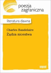 ksiazka tytu: dza nicestwa autor: Charles Baudelaire