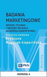 ksiazka tytu: Badania marketingowe. Rozdzia 4 autor: 