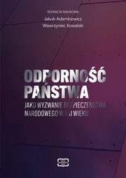 Odporno pastwa jako wyzwanie bezpieczestwa narodowego w XXI wieku, 