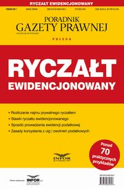 Ryczat ewidencjonowany Podatki 1/2024, Grzegorz Zikowski