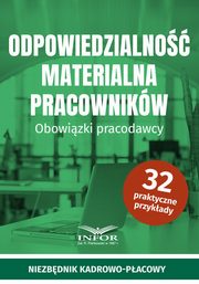 Odpowiedzialno materialna pracownikw. Obowizki pracodawcy, Praca zbiorowa