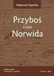 ksiazka tytu: Przybo czyta Norwida - 03 Cz I, Krzy i dziecko autor: Magorzata Rygielska