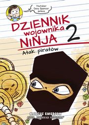 Dziennik wojownika ninja. Atak piratw (t.2), Marcus Emerson