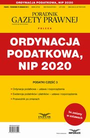 Ordynacja podatkowa NIP 2020, Praca zbiorowa