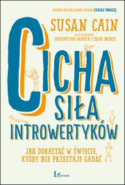 ksiazka tytu: Cicha sia introwertykw autor: Susan Cain