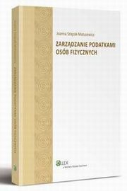 Zarzdzanie podatkami osb fizycznych, Joanna Szlzak-Matusewicz