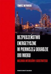 Bezpieczestwo energetyczne w pierwszej dekadzie XXI wieku, Tomasz Mynarski