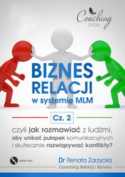 Jak rozmawia z ludmi, aby unika puapek komunikacyjnych i rozwizywa konflikty?, Dr Renata Zarzycka