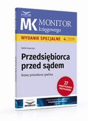 Przedsibiorca przed sdem Nowa procedura cywilna, Rafa Krawczyk