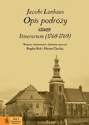 Opis podry. Itinerarium (1768-1769), Jacobi Lanhaus