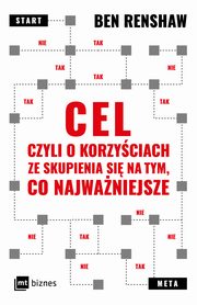 ksiazka tytu: Cel, czyli o korzyciach ze skupienia si na tym, co najwaniejsze autor: Ben Renshaw