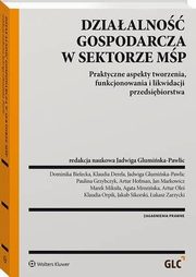 Dziaalno gospodarcza w sektorze MP, Jadwiga Glumiska-Pawlic