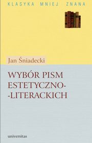 Wybr pism estetyczno-literackich, Jan niadecki