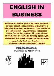 English in Business, Jacek Gordon