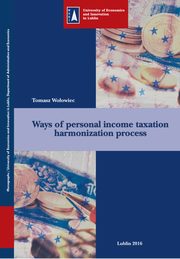 Ways of personal income taxation harmonization process, Tomasz Woowiec