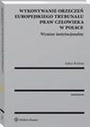 Wykonywanie orzecze Europejskiego Trybunau Praw Czowieka w Polsce. Wymiar instytucjonalny, Adam Bodnar