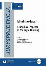 ksiazka tytu: Jurysprudencja 11. Mind the Gaps autor: 