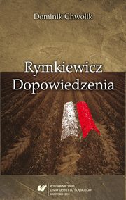 ksiazka tytu: Rymkiewicz autor: Dominik Chwolik