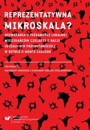 ksiazka tytu: Reprezentatywna mikroskala? - 10 