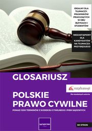 ksiazka tytu: Glosariusz. Polskie prawo cywilne autor: Natalia Mielech