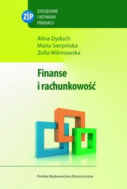 Finanse i rachunkowo, Alina Dyduch, Maria Sierpiska, Zofia Wilmowska