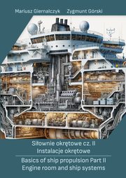 Siownie okrtowe cz. II Instalacje okrtowe/ Basics of ship propulsion Part II Engine room and ship systems, Mariusz Giernalczyk, Zygmunt Grski