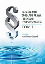 Badania nad rdami prawa i efektami jego stosowania, 