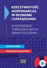Rzeczywisto gospodarcza w ekonomii i zarzdzaniu, 
