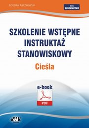 Szkolenie wstpne Instrukta stanowiskowy Ciela, Bogdan Rczkowski