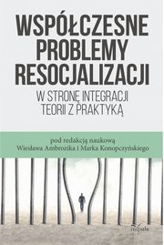 Wspczesne problemy resocjalizacji, Marek Konopczyski, Wiesaw Ambrozik