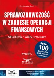 Sprawozdawczo w zakresie operacji finansowych, Krystyna Gsiorek