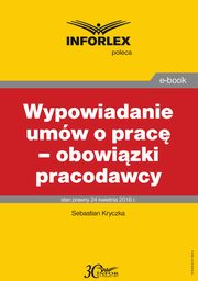 Wypowiadanie umw o prac ? obowizki pracodawcy, Sebastian Kryczka