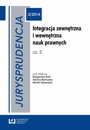 ksiazka tytu: Jurysprudencja 3/2014 autor: 