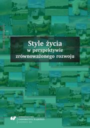 Style ycia w perspektywie zrwnowaonego rozwoju, 