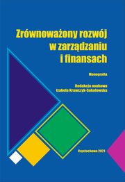 Zrwnowaony rozwj w zarzdzaniu i finansach, 