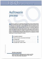 ksiazka tytu: Auditowanie procesu autor: Mirosaw Lewandowski