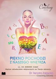 Wpyw skadnikw odywczych na Twoje zdrowie. Pikno pochodzi z naszego wntrza. Cz. III/3 ZDROWIE, Dr Renata Zarzycka