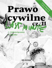 Last minute.Prawo cywilne cz.2, Bogusaw Gszcz