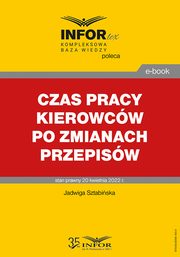 Czas pracy kierowcw po zmianach przepisw, Jadwiga Sztabiska