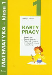 Karty pracy Matematyka 1, Jadwiga Stasica