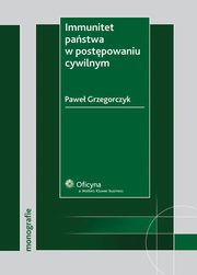 Immunitet pastwa w postpowaniu cywilnym, Pawe Grzegorczyk