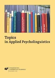ksiazka tytu: Topics in Applied Psycholinguistics - 06 