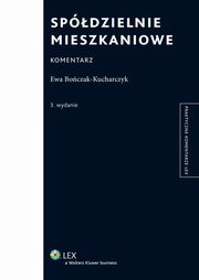 ksiazka tytu: Spdzielnie mieszkaniowe. Komentarz autor: Ewa Boczak-Kucharczyk