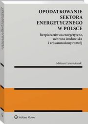 Opodatkowanie sektora energetycznego w Polsce, Mateusz Lewandowski