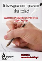 ksiazka tytu: Wypracowania - Wisawa Szymborska wybr wierszy autor: Praca zbiorowa